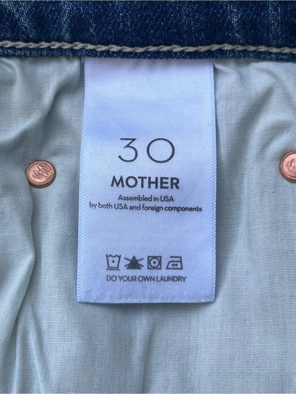 Mother Superior The Tomcat Jeans Denim Kneeling On Stones 30 - Picture 15 of 15